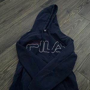 Fila Blue Hoodie